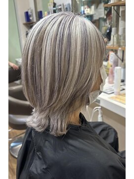 クレア 能見台(CREA) 最強の白髪ぼかし！