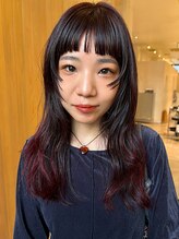 ブクレット(Bouclettes)&nbsp;デザインカット/顔まわりカット/エンドカラー