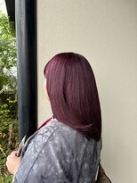 ジェリカヘアー サンフラワー通り(Jlica hair)&nbsp;カシスピンク