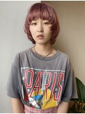 マッシュボブ/ボブ/ミニボブ/前髪なし/20代/レイヤーボブ