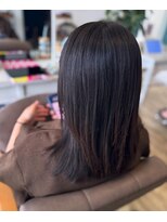 ヘアアトリエ ナイン(hair atelier nine)&nbsp;ヘッドスパ/ラベンダーミルクティー/刈り上げボブ/美髪/福島市