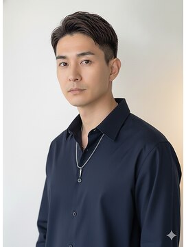 池袋 大人メンズ ソフトフェード メンズカット メンズショート