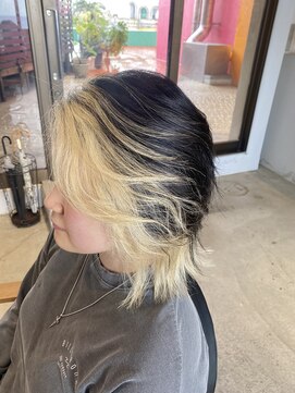 ミニィバイミラーズ(Miniy by Miroirs) blonde design color × cut