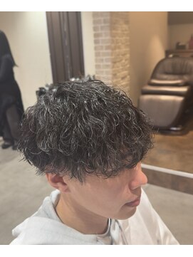 シエル 福山駅前店(CIEL) 【パーマ】波巻きメンズパーマ20代/30代/40代/50代