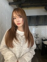 スタンド(STAND)&nbsp;レイヤーカット　ベージュカラー