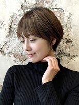 アフロート ルヴア(AFLOAT RUVUA)&nbsp;『岩田莉奈』新宿髪質改善　大人の魅力引き出す丸みショートボブ