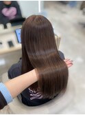 ワンカラーで作る明るいブラウン