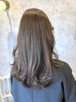 ディーヴァヘアーエズ(DIVA hair Eze) 春カラー◎透明感グレージュカラーロングレイヤー韓国風ヘア