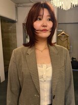 ジグ(JIG)&nbsp;顔まわりレイヤー×ボルドー
