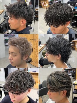 セカンズ(222)の写真/多くのメンズから指示を持つスタイリストが在籍、ナチュラルから特殊まで幅広く！