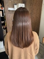 零秒女髪 千里丘店&nbsp;髪質改善で叶える上品な艶ロングヘアカラー艶髪美髪艶カラー艶感
