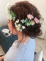 エクー(ECOO)&nbsp;【     透け感フェミニンシニヨン     】