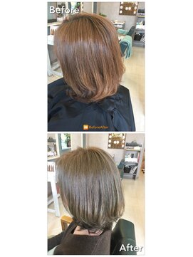 バレルヘアー(Valer hair) カーキアッシュ