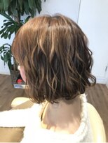 プログレス 国分寺店(PROGRESS) <大澤>ハイライト×波ボブ 国分寺ボブ プログレス国分寺