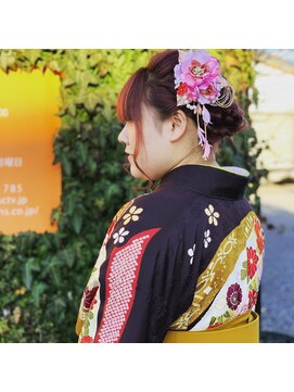 ヘアーデザイン ピニック(hair design P2C) 袴スタイル