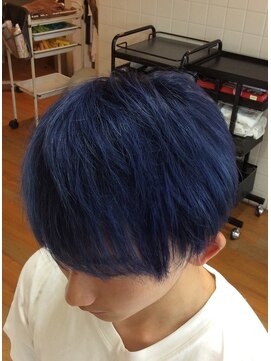 ヘアーズカフェ アン(HAIR'S CAFE an) ブルーアッシュ