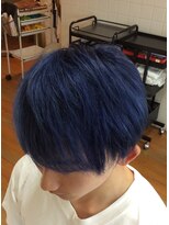 ヘアーズカフェ アン(HAIR'S CAFE an) ブルーアッシュ