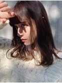 【前坂美来乃】好感度しかない!王道ミディアム白髪染め/表参道