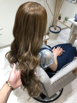 ヘアー ガーデン ルノン(Hair Garden Lunon) 柔らかベージュカラー