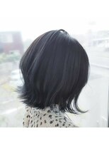 ジャムズヘアアンドスパ 岩国店(JAM's hair &spa)&nbsp;外ハネボブ×ブルージュカラー