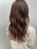 エイト 沖縄豊崎店(EIGHT toyosaki)&nbsp;【EIGHT 豊崎】お客様スタイル_柔らかブラウンロブ