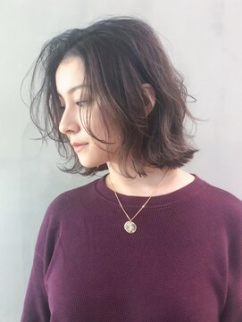 アイティーバイアルバム 下北沢店(IT by ALBUM) ミディアムレイヤー_ツートンカラーアースカラー_ba282721