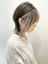 トルネード(TORNADO)&nbsp;ウルフボブ　インナーカラー バングインナー イヤリング t828