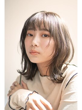 ジュール 新宿三丁目(Joule) ミディアムヘア/ショコラベージュ/ボブルフ/新宿