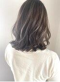 30代40代50代◎大人ナチュラル白髪ぼかしハイライト