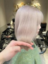 ロンド レア 天神大名店(Lond Le’a)&nbsp;ダブルカラー/インナーカラー/ミルクティーベージュ/ブリーチ