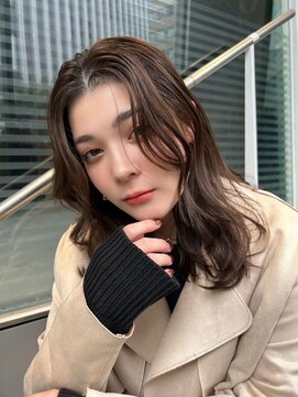 ジーナ 船橋南口(Zina) 髪質改善＊ミディアムグレージュヘアー＊美髪【Zina 船橋】