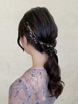 ラックスビー エメ 豊橋店(LUXBE aimer) ローポニーアレンジ