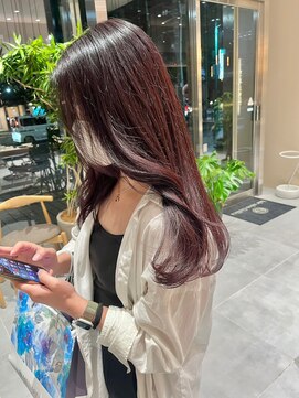 ガリカ 横浜(Gallica) 【minami】艶感たっぷりピンクブラウン/ワンカラー/暖色系カラー