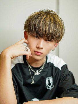 スキル 渋谷(SKILL) ハイライトショートマッシュ