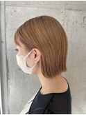【お客様スタイル】切りっぱなしボブ
