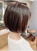 ショートヘア/チョコレートモード/大人ガーリー[有楽町/日比谷］