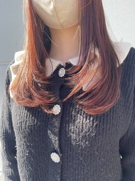 ラビス 浦和(Lovis) 似合わせカット/ハッシュカット/フルバング/レッドブラウン