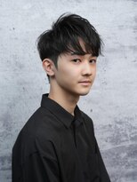 ロバーツ 国立(ROBERTS) メンズツーブロックナチュラルマッシュ×清潔感