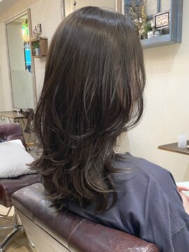 レガロヘアーデザイン(Regalo hair design) Regalo☆レイヤーカット×オリーブベージュ