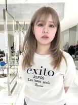 レイズ 立川(RAYS)&nbsp;【RAYS/金本】韓国風ハッシュカット・ミルクティーベージュ