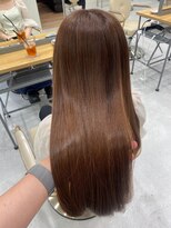 サボ(sabo)&nbsp;韓国/透明感カラー/レイヤーカット/顔まわり/小顔/髪質改善