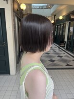 ココロ(COKORO) ショートボブ_ミニボブ_艶オリーブ
