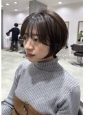 三軒茶屋_レディース_ショート_丸みショート_ナチュラル_小顔