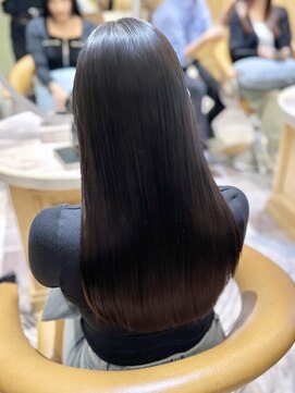 ロンド ロビン 栄(Lond robin) 【Lond robin】清水 美冴 地毛風/酸性縮毛矯正/髪質改善