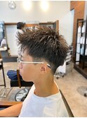 【IRIE HAIR赤坂】アップバング×スパイキーショート