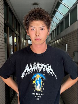 ケンジオム(KENJE HOMME) ハイトーンスパイキーショート