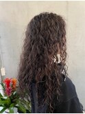 外国人風スパイラルパーマ