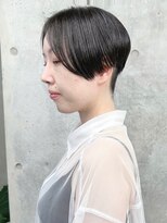 モリオ(morio)&nbsp;=刈り上げショート大人ショートクール前下がりショート30代40代