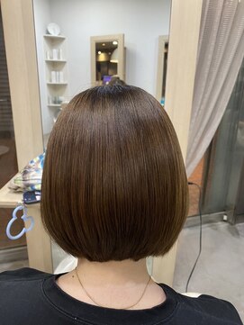 セリオン 調布 つつじヶ丘 調布店(CES LIONS) 透明感カラー×ボブ