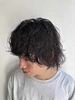 グラフ 立川(Graph.)&nbsp;ミディアム無造作ニュアンスマッシュウルフメンズカット